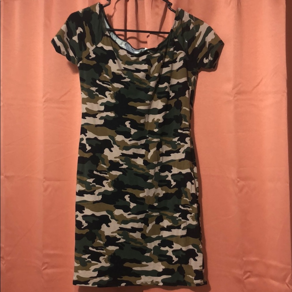Camo Sexy mama maternity dress